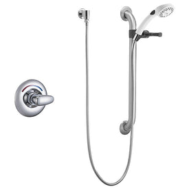 Commercial Universal Handshower Trim with Grab 24" Grab Bar