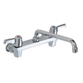 Commercial Two Handle Wall-Mount Service Faucet without Stops