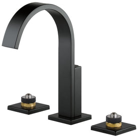 Siderna Two Handle Widespread Bathroom Faucet without Handles