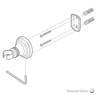 Product Image: RP53313PN Bathroom/Bathroom Tub & Shower Faucets/Handshower Outlets & Adapters