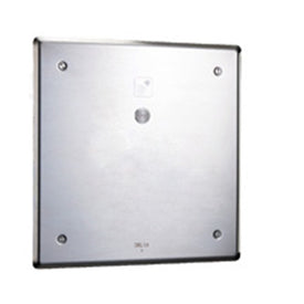 Hardwired Electronic Stainless Steel Wall-Mount Shower System with Push-Button Control