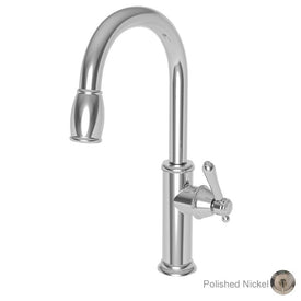 Chesterfield Single Handle Pull Down Kitchen Faucet