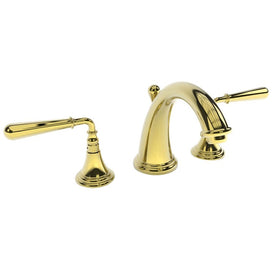 Bevelle Two Handle Widespread Bathroom Faucet with Drain