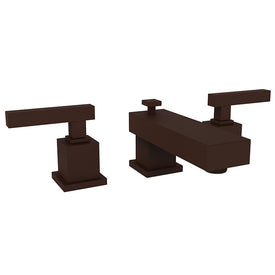 Cube 2 Two Handle Widespread Bathroom Faucet with Drain