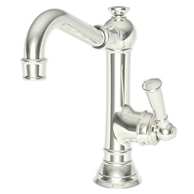 Jacobean Single Handle Bathroom Faucet with Drain