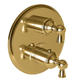 Aylesbury Round Thermostatic Valve Trim with Lever Handles