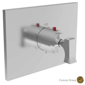 Joffrey Square Thermostatic Valve Trim with Lever Handle