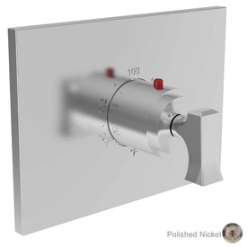 Joffrey Square Thermostatic Valve Trim with Lever Handle