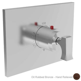 Joffrey Square Thermostatic Valve Trim with Lever Handle