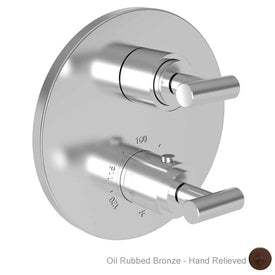 Kirisi/Pavani Round Thermostatic Valve Trim with Lever Handles