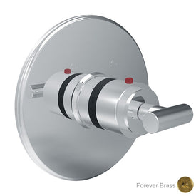 East Linear/East Square Round Thermostatic Valve Trim with Lever Handle