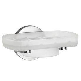 Loft Wall-Mount Soap Dish with Holder