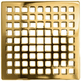 Decorative 4" Square Shower Drain Cover