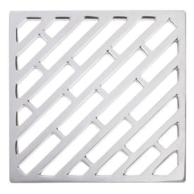 Decorative 6" Square Shower Drain Cover