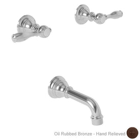 Victoria Two Handle Wall-Mount Tub Filler Trim