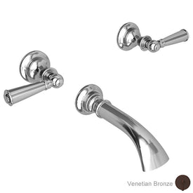 Sutton Two Handle Wall-Mount Tub Filler Trim