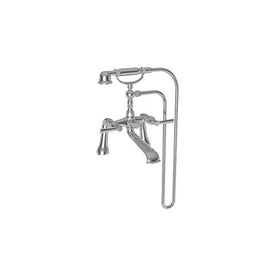Astor Two Handle Exposed Deck-Mount Tub Filler Faucet with Handshower