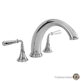 Bevelle Two Handle Roman Tub Filler Trim without Handshower