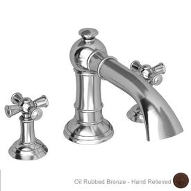 Aylesbury Two Handle Roman Tub Filler Trim without Handshower