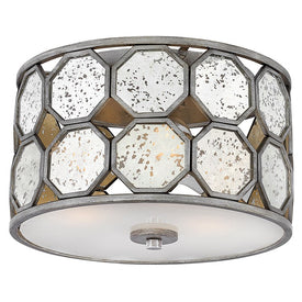 Lara Three-Light Flush Mount Ceiling Light