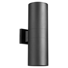 Cylinder Two-Light Large Outdoor Wall Sconce