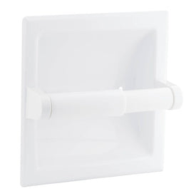 Commercial Recessed Toilet Paper Holder with C-Clamp