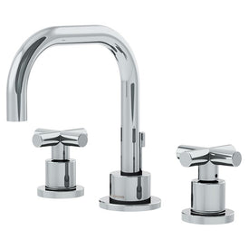 Dia Two Handle Widespread Bathroom Sink Faucet with Drain Assembly (1.0 GPM)