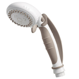 Home Care Four-Function Handshower with Soft Grip Handle/Safety Strap
