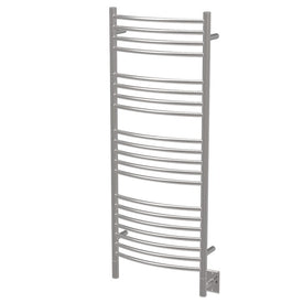 Jeeves D 20-Bar Curved Stainless Steel Towel Warmer