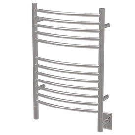Jeeves E 12-Bar Curved Stainless Steel Towel Warmer
