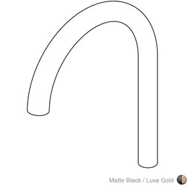 Litze Replacement High Arc Spout for Pull Down Kitchen Faucet