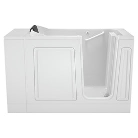 Acrylic Luxury Series 28" L x 48" W Walk-in Soaking Tub with Right-Hand Drain