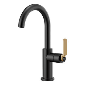 Litze Single Handle Bar Faucet with High-Arc Spout/Industrial Handle