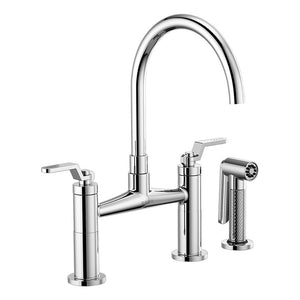 62544LF-PC Kitchen/Kitchen Faucets/Kitchen Faucets with Side Sprayer