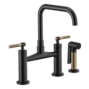 62553LF-BLGL Kitchen/Kitchen Faucets/Kitchen Faucets with Side Sprayer
