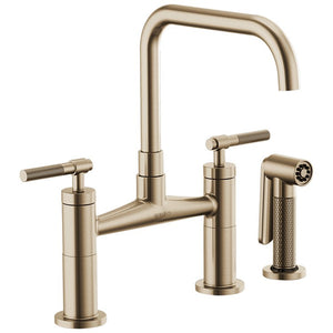 62553LF-GL Kitchen/Kitchen Faucets/Kitchen Faucets with Side Sprayer
