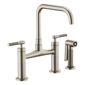 62553LF-SS Kitchen/Kitchen Faucets/Kitchen Faucets with Side Sprayer