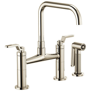 62554LF-PN Kitchen/Kitchen Faucets/Kitchen Faucets with Side Sprayer
