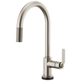 Litze Single Handle SmartTouch Pull Down Faucet with High-Arc Spout/Industrial Handle