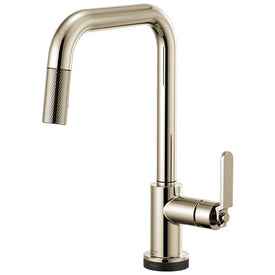 Litze Single Handle SmartTouch Pull Down Faucet with Square Spout/Industrial Handle