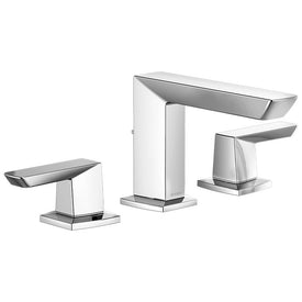 Vettis Two Handle Widespread Bathroom Faucet with Drain