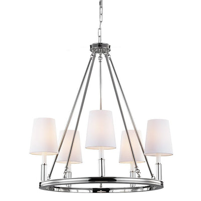 Product Image: F2922/5PN Lighting/Ceiling Lights/Chandeliers
