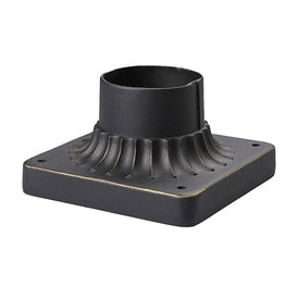 Outdoor Fluted Pier Mount Base