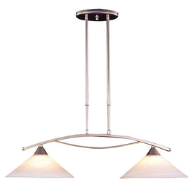 Elysburg Two-Light LED Island Chandelier