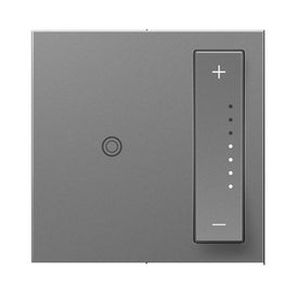 Dimmer Switch adorne SofTap/3-Wire/Wi-Fi Ready 700 Watt Incandescent/Halogen/MLV/Fluorescent/ELV/CFL/LED Magnesium