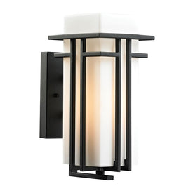 Croftwell Single-Light Outdoor LED Wall Sconce