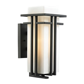Croftwell Single-Light Outdoor LED Wall Sconce