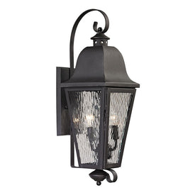 Forged Brookridge Two-Light Outdoor Wall Sconce