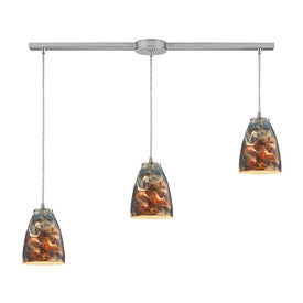 Abstractions Three-Light Linear Pendant