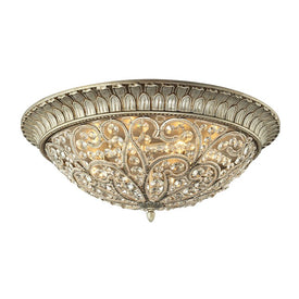 Andalusia Eight-Light Flush Mount Ceiling Fixture